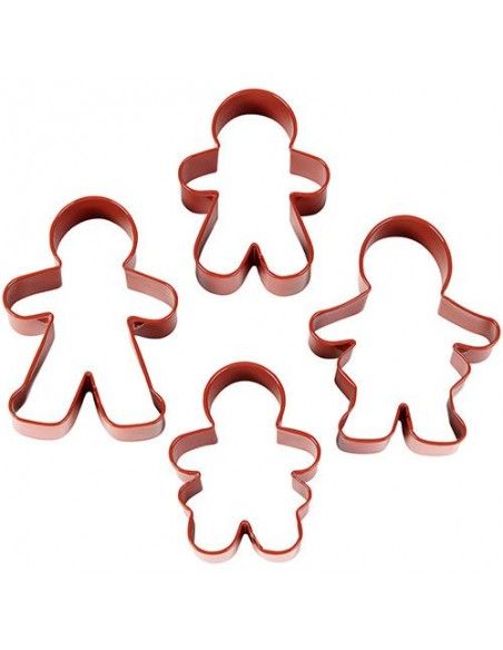 WILTON CORTADORES FAMILIA MUÑECOS JENGIBRE 4 UN