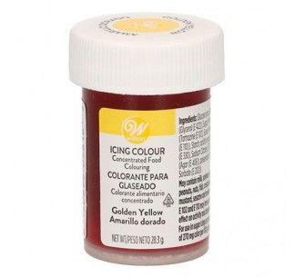 WILTON COLORANTE AMARILLO DORADO EN GEL 28 G