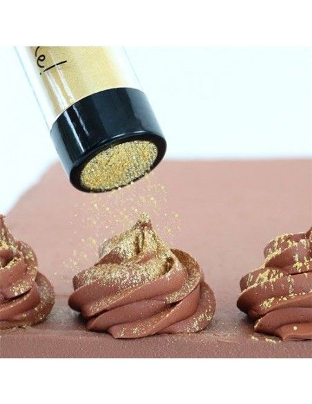 PME LUSTRE SNOW EDIBLE DUST - GOLD 10G