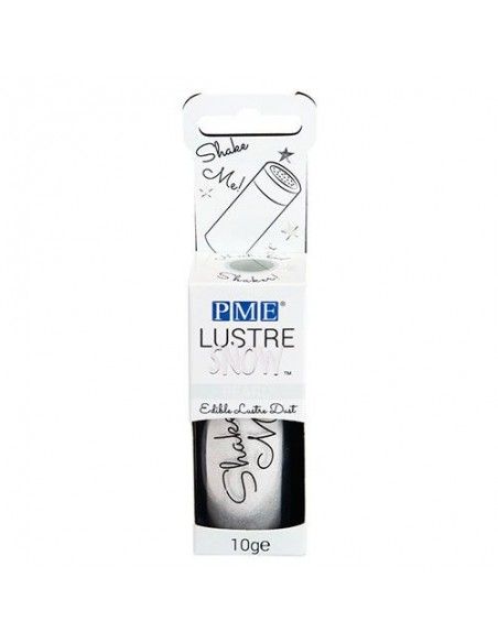 PME LUSTRE SNOW EDIBLE DUST - PEARL 10G