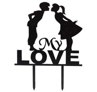 SK CAKE TOPPER MY LOVE