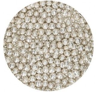 FC PERLAS AZUCAR PLATEADAS 8MM 80 GR