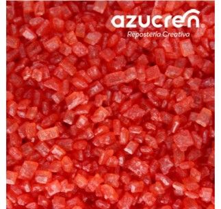 AZUCREN CRISTALES DE AZUCAR ROJO 80 GR