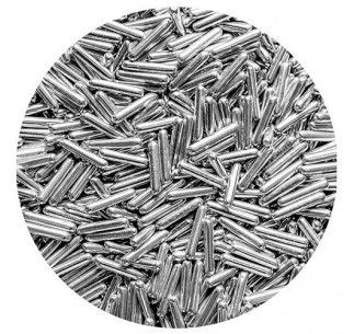 AZUCREN PALITOS DE AZUCAR XL PLATA METALIZADOS 90G