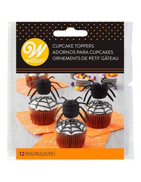 WILTON TOPPER ARAÑA 12 U