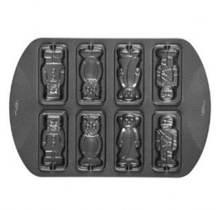 MOLDE COOKIES-POP MONSTRUOS HALLOWEEN
