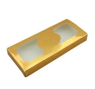 CAJA TURRON METALIZADA ORO