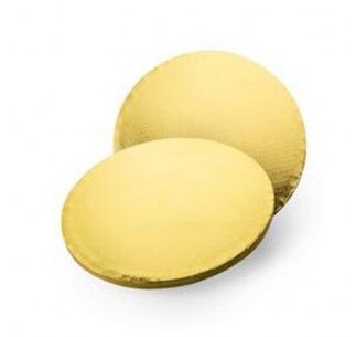 CAKE DRUM BASE REDONDA ORO 30 CM
