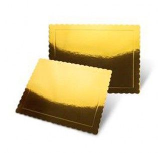 BASE RECTANGULAR ORO 40 X 30 CM EXTRAFUERTE