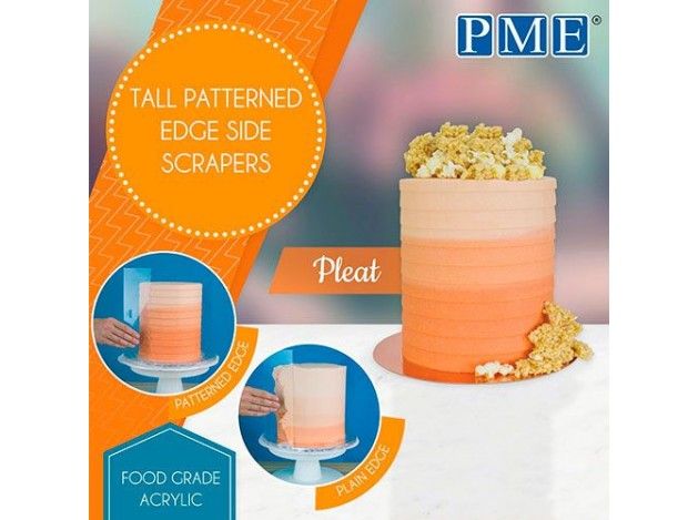 PME SCRAPERS ALTO ACRILIC ESTRIADO