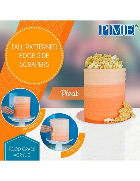 PME SCRAPERS ALTO ACRILIC ESTRIADO