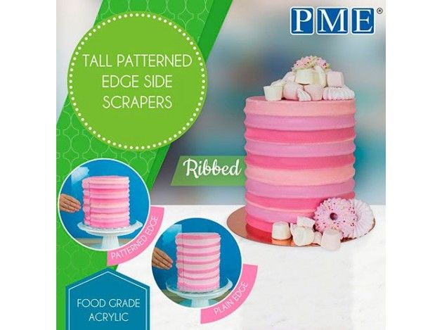 PME SCRAPERS ALTO ACRILIC ACANALADO