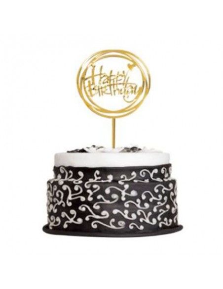 DEKORA TOPPER HAPPY BIRTHDAY