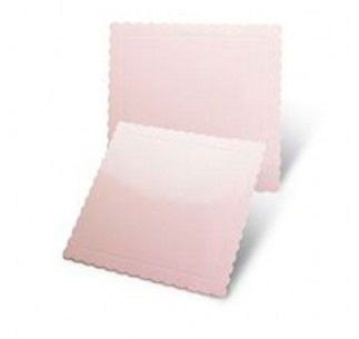 BASE CUADRADA ROSA BEBE 30 CM EXTRAFUERTE