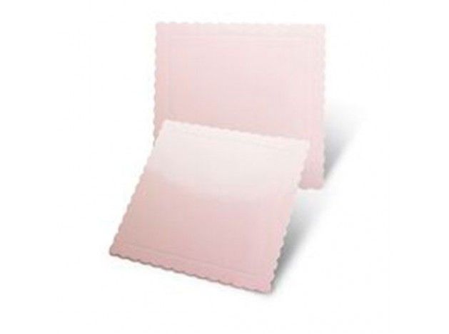 BASE CUADRADA ROSA BEBE 30 CM EXTRAFUERTE
