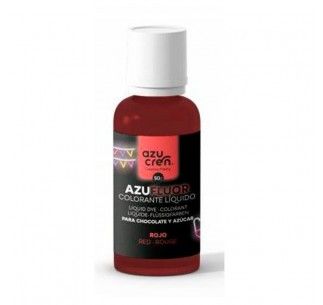 AZUFLUOR COLORANTES NEON-FLUOR, ROJO 50 G