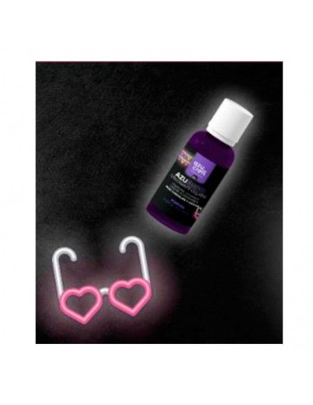 AZUFLUOR COLORANTES NEON-FLUOR, ROJO 50 G