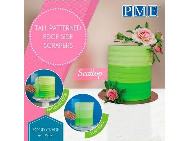 PME SCRAPERS ALTO ACRILIC ONDULADO