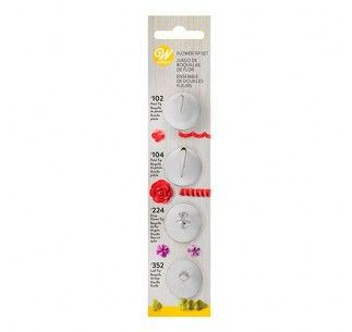 WILTON SET BOQUILLAS #102 #104 #224 #352