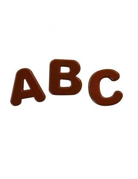 SILIKOMART MOLDE CHOCOLATE ABC