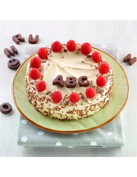 SILIKOMART MOLDE CHOCOLATE ABC