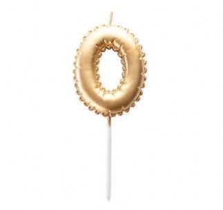VELA GLOBO ORO N.0