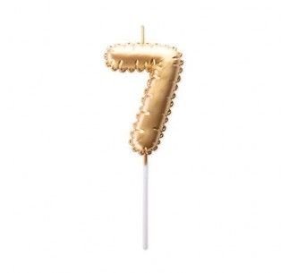 VELA GLOBO ORO N.7
