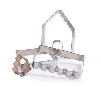 SCRAPCOOKING CORTADOR CASA DE GALLETA SET 5 PIEZAS 2