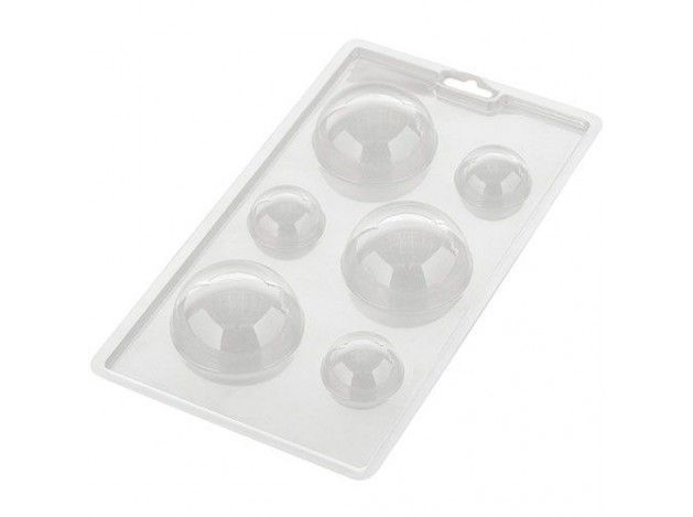 WILTON MOLDE SEMIESFERAS CHOCOLATE 3D