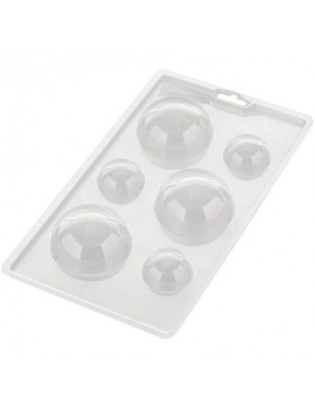 WILTON MOLDE SEMIESFERAS CHOCOLATE 3D
