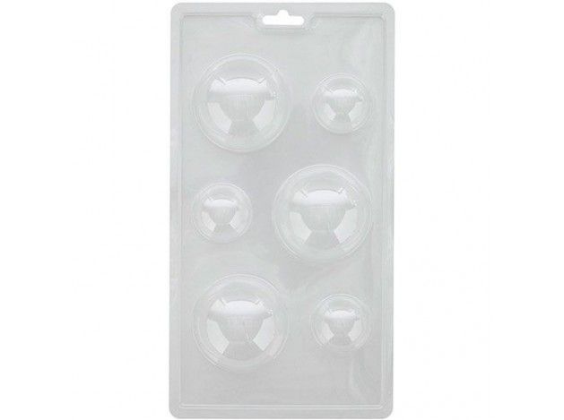 WILTON MOLDE SEMIESFERAS CHOCOLATE 3D