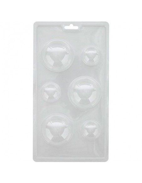 WILTON MOLDE SEMIESFERAS CHOCOLATE 3D