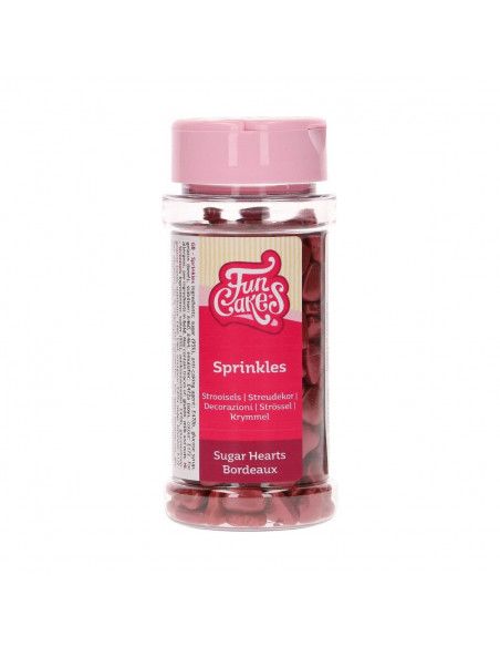 FC CORAZONES DE AZUCAR BURDEOS 80 GR