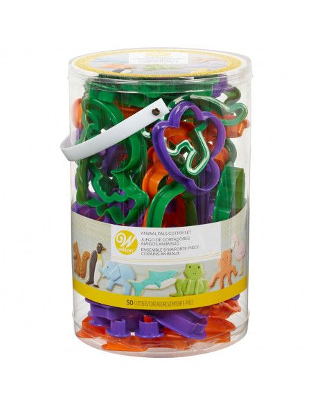 WILTON CORTADORES ANIMALES SET 50