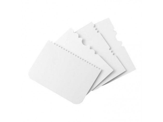 PME SET 4 SCRAPER PARA DECORACION CON...