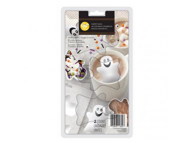 WILTON MOLDE FANTASMAS 3D PARA CHOCOLATE