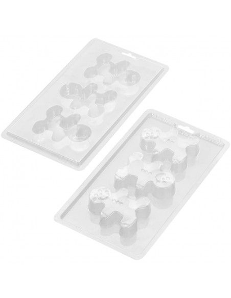 WILTON MOLDE MUÑECO DE JENGIBRE 3D PARA CHOCOLATE