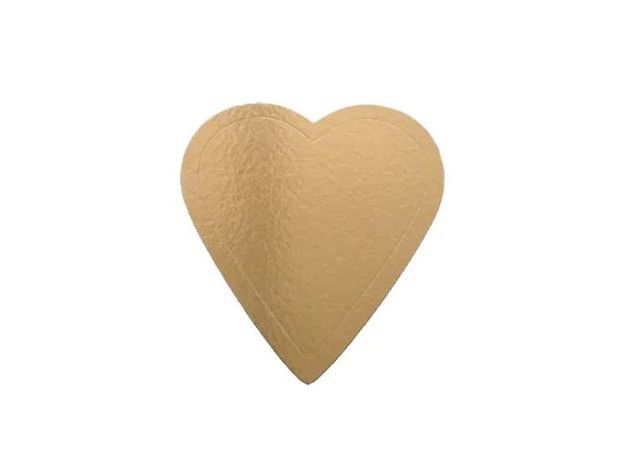 BASE PLATA/ORO 30 CM CORAZÓN