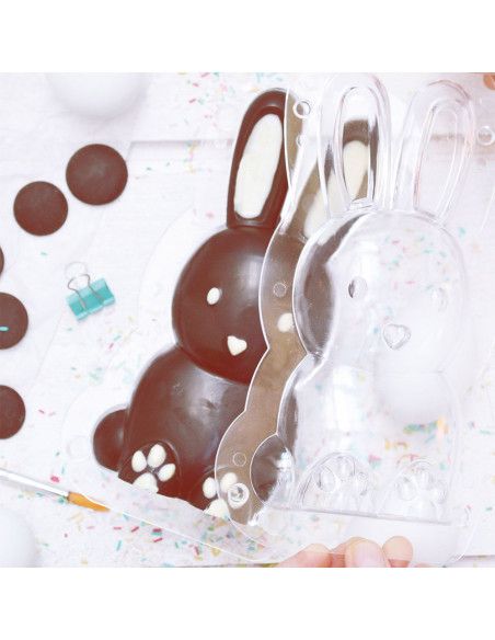 SCRAPCOOKING MOLDE CHOCOLATE CONEJO 3D