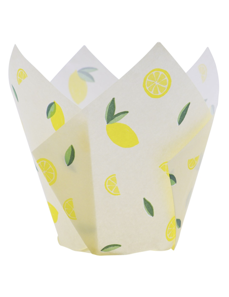 PME CAPSULA TULIPA PARA MUFFINS LIMONES 24 UN