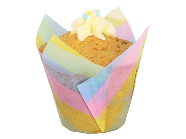 PME CAPSULA TULIPA PARA MUFFINS RAYAS...