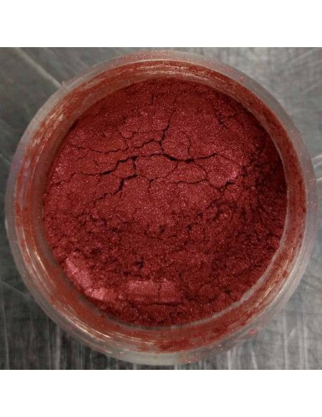 RD LUSTRE METALLIC POLVO RUBY RED