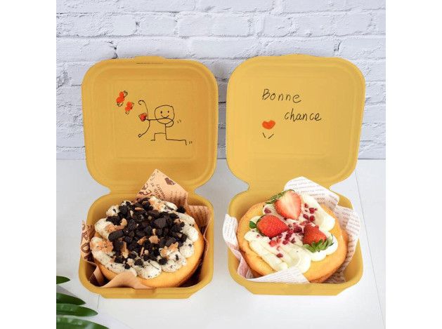 CAJA DE POREX PARA BENTOCAKE