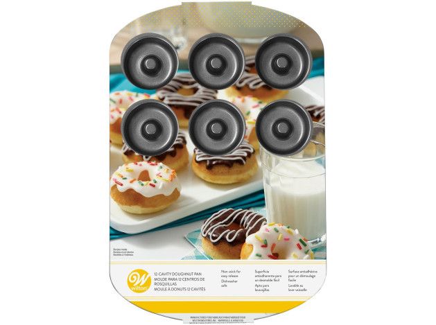 WILTON MOLDE MEDIANO DONUTS 12 UN