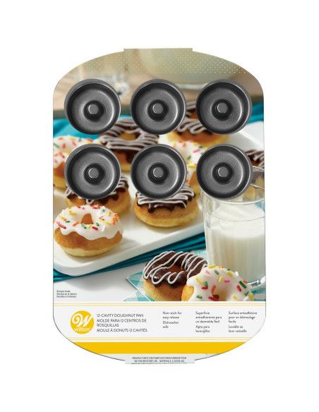 WILTON MOLDE MEDIANO DONUTS 12 UN