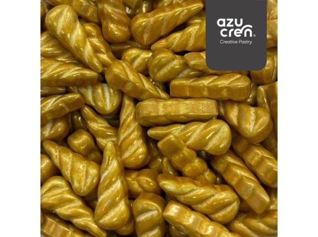 AZUCREN SPRINKLE CUERNOS ORO 90G