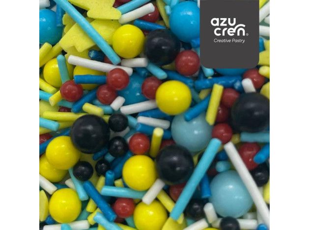 AZUCREN SPRINKLE SUPERHEROE 90G