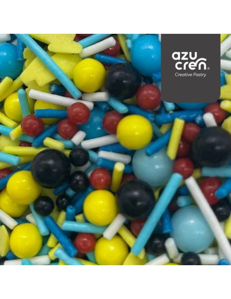 AZUCREN SPRINKLE SUPERHEROE 90G