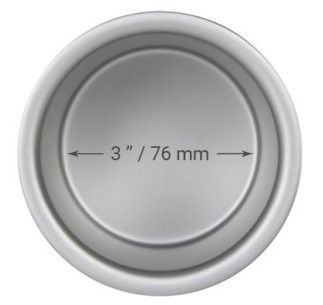PME MOLDE REDONDO 7,6 X 7,6 CM