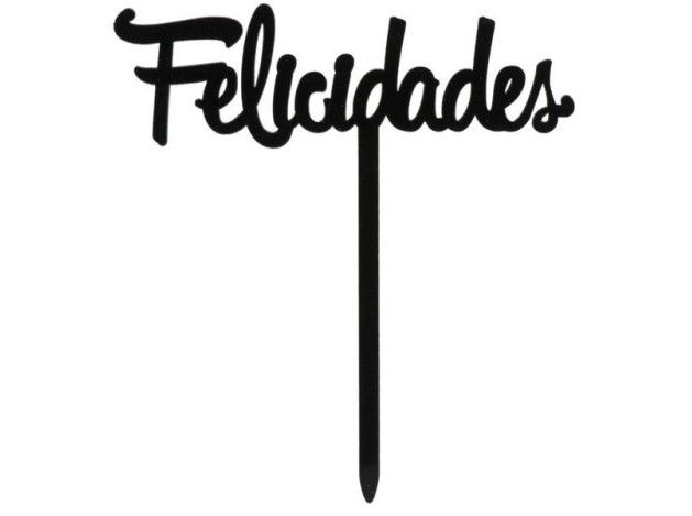 DEKORA TOPPER FELICIDADES
